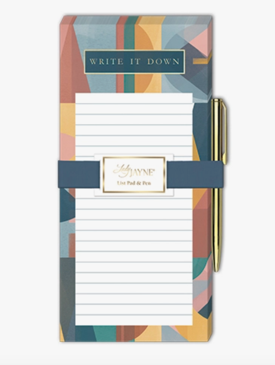 Geo Magnetic Pad & Pen