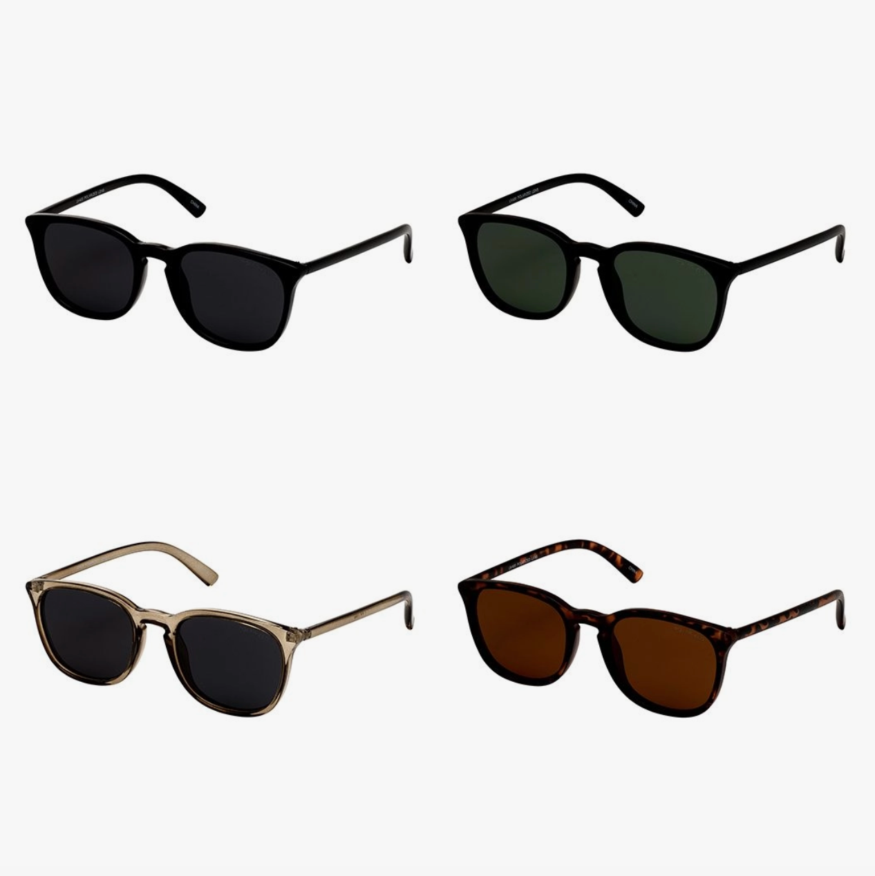 Polarized Keyhole Sunglasses