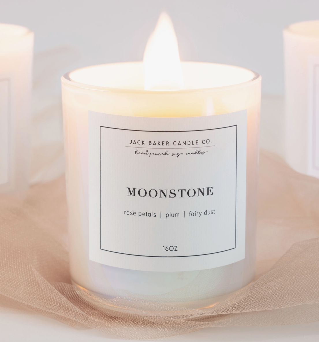 Moonstone Candle