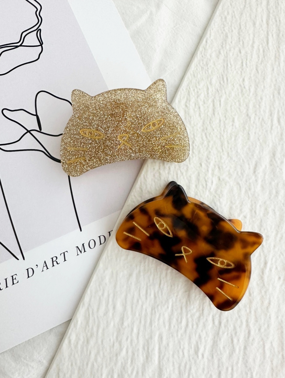 Grumpy Cat Hair Clip